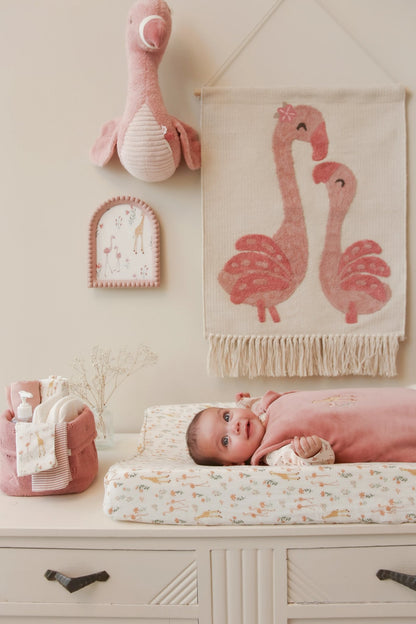 Little Dutch Wall Tapestry - Flamingo