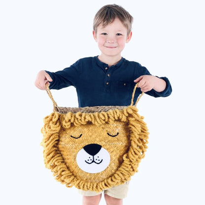 Bellybambino Yellow Lion Basket - Large