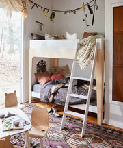 Oeuf NYC Perch Bunk Bed - White/Birch