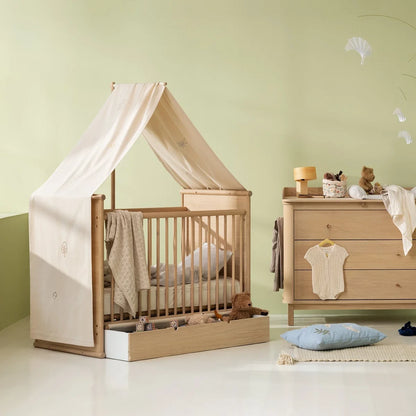 Oliver Furniture Camp Novel Cot Bed Canopy - Embroidered