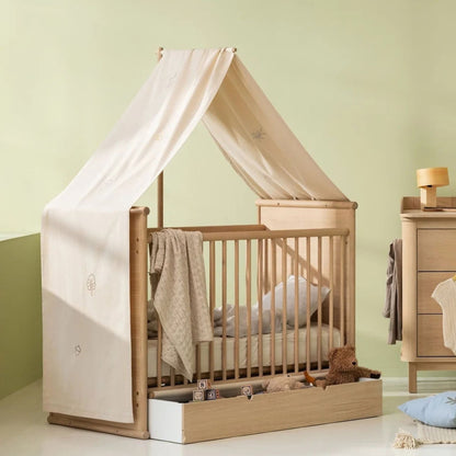 Oliver Furniture Camp Novel Cot Bed Canopy - Embroidered