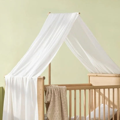Oliver Furniture Camp Novel Cot Bed Canopy - Transparent White