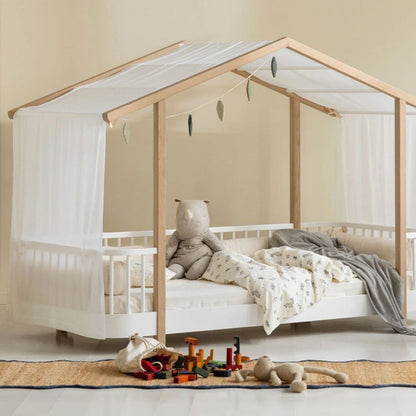 Oliver Furniture Wood Original House Bed Canopy - White