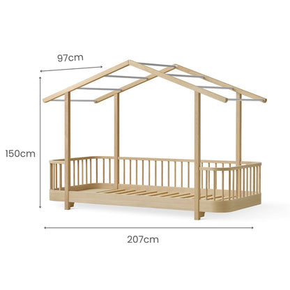 Oliver Furniture Wood Original House Bed - Oak