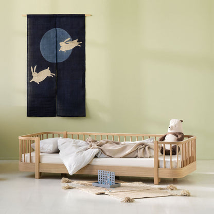 Oliver Furniture Wood Original Floor Bed - Oak