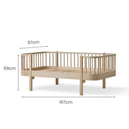 Oliver Furniture Wood Original Junior Day Bed - Oak