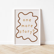 Autumns Corner One More Story Art Print - Wavy Edition