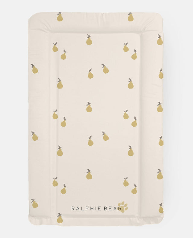 Ralphie Bear Table Changing Mat - Pears