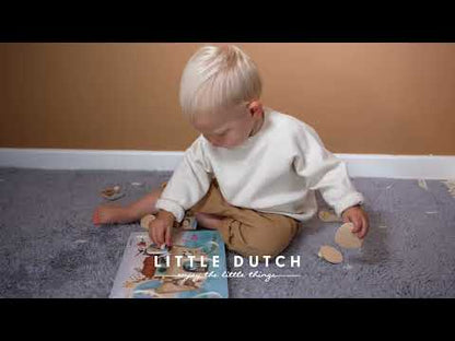 Little Dutch Wooden Sound Puzzle - Noah's Ark