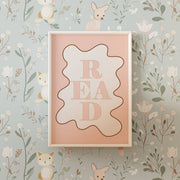 Autumns Corner Read Art Print - Wavy Edition
