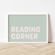 Autumns Corner Reading Corner Art Print