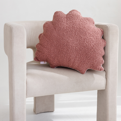 MiniCamp Boucle Seashell Cushion - Rose