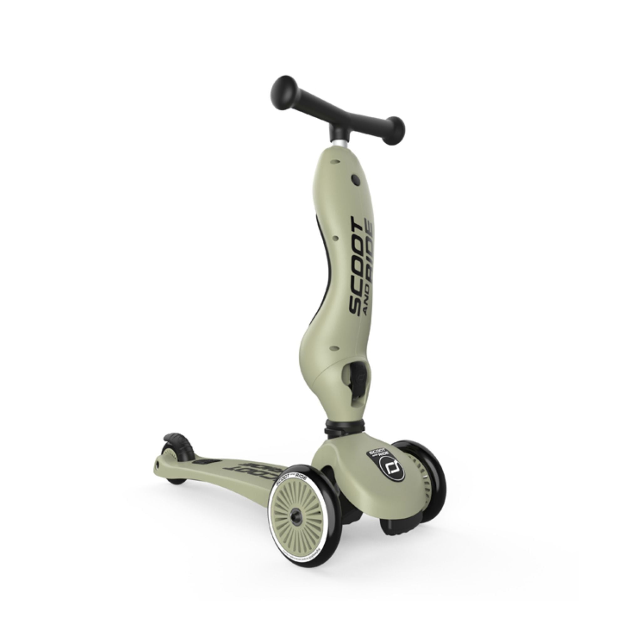 Scoot & Ride Highwaykick 1 Scooter - Olive | Scandiborn