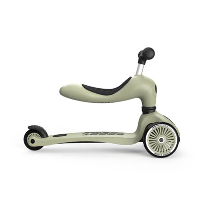 Scoot & Ride Highwaykick 1 Scooter - Olive