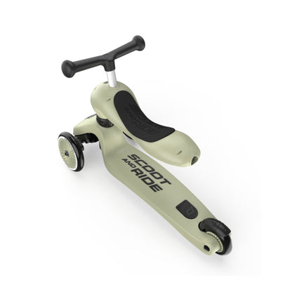 Scoot & Ride Highwaykick 1 Scooter - Olive