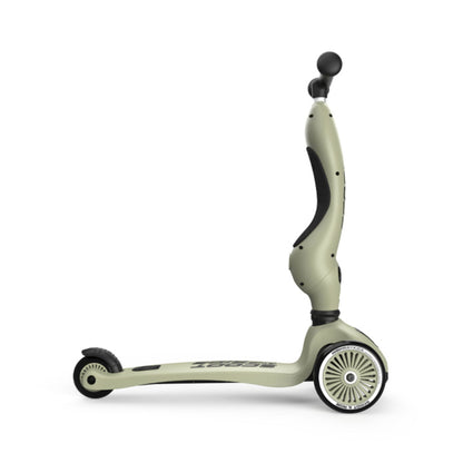 Scoot & Ride Highwaykick 1 Scooter - Olive