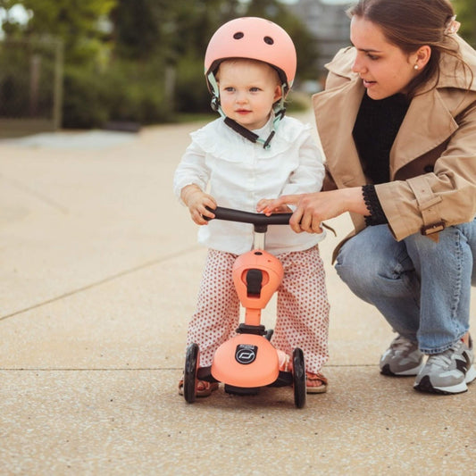 Scoot & Ride Highwaykick 1 Scooter - Peach