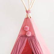MiniCamp Fairy Teepee Play Tent With Tulle - Rose