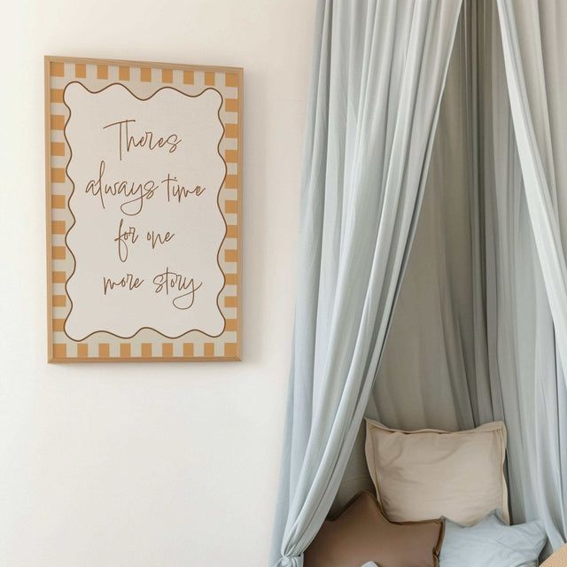 Autumns Corner One More Story Art Print - Checkerboard Edition