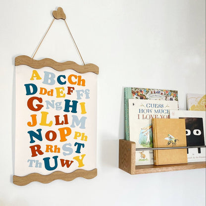 Autumns Corner Wavy Magnetic Picture Frame - Oak