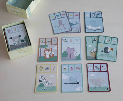 Little Dutch Quartets Card Game - Animals
