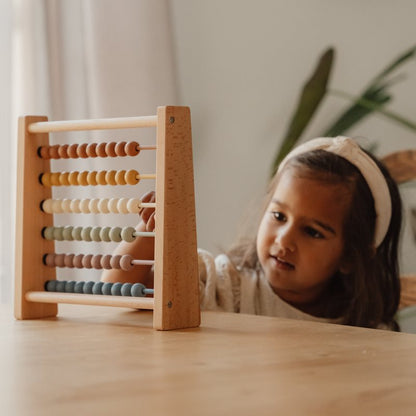 Little Dutch Wooden Abacus Toy - Vintage