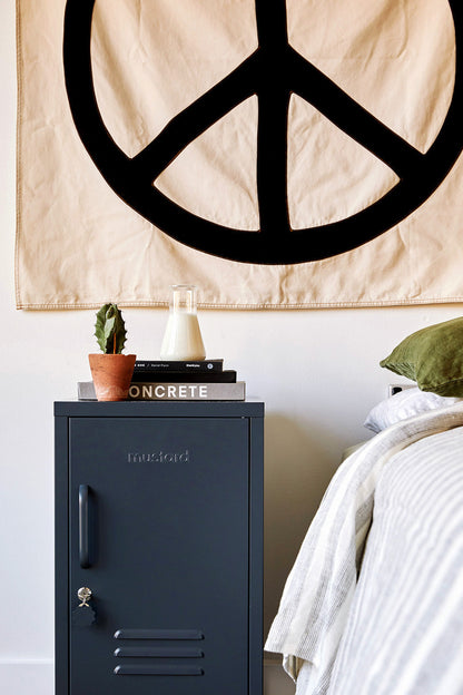 Mustard Made The Shorty Bedside Locker - Slate