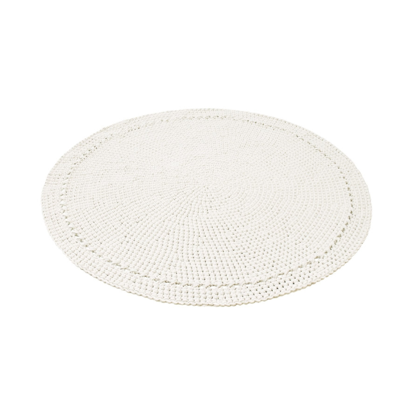 Zuri House Crochet Rug Nebo - Ivory