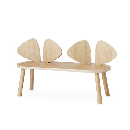 Nofred Mouse Wooden Bench - Oak