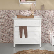 Oliver Furniture Seaside 4 Drawer Nursery Dresser & Changer