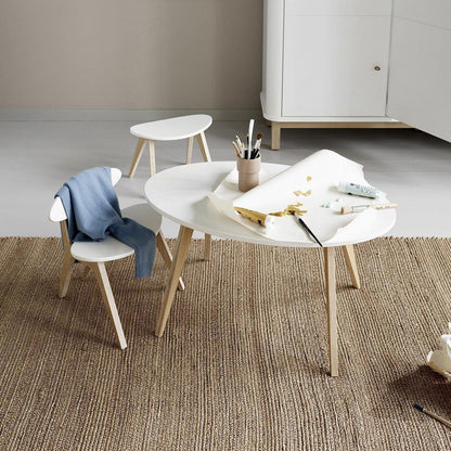 Oliver Furniture PingPong Kids Chair - White/Oak