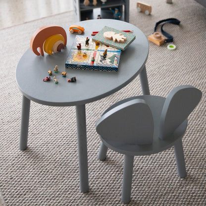 Nofred Mouse Table (2-5 Years) - Grey