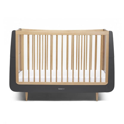 SnuzKot Skandi Cot Bed – Slate Natural