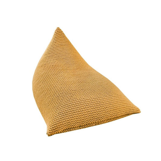 Zuri House Knitted Bean Bag (Kids) - Mustard