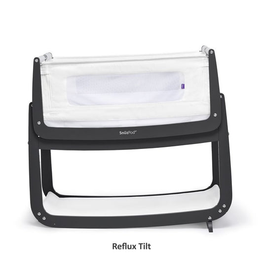 SnuzPod 4 Bedside Crib Starter Bundle - Slate