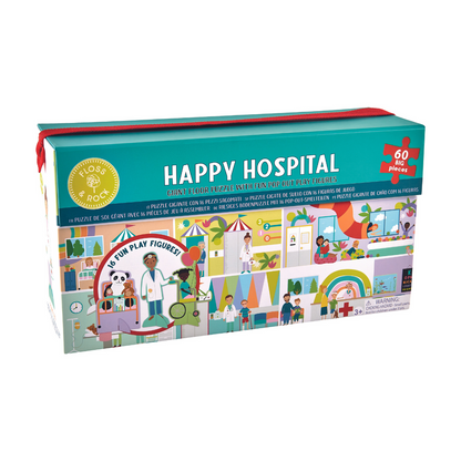 Floss & Rock Giant Floor Puzzle With Pop Out Pieces - Happy Hospitals