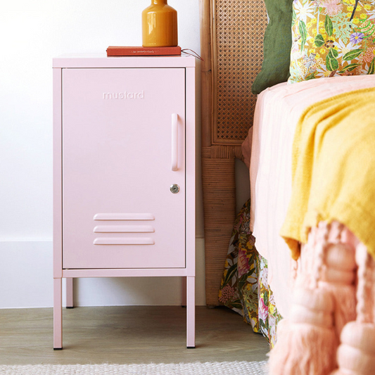 Mustard Made The Shorty Bedside Locker - Blush (Left Opening)