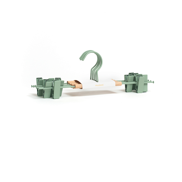 Mustard Made Adult Clip Hangers 5 Pack - Sage