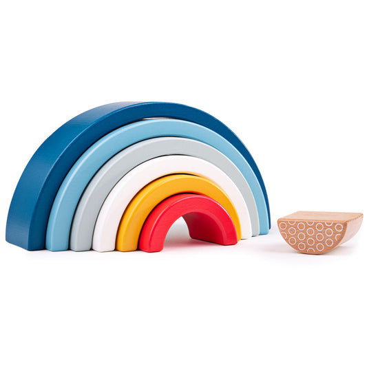 Bigjigs Toys Stacking Rainbow Arches
