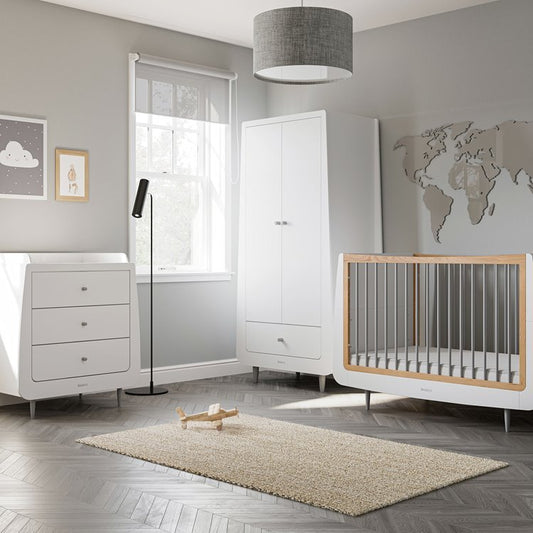 Snuz Skandi 3Pc Nursery Furniture Set - Grey