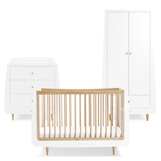 Snuz Skandi 3Pc Nursery Furniture Set - Natural