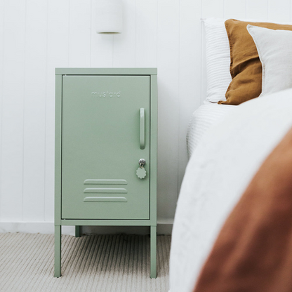 Mustard Made The Shorty Bedside Locker - Sage (Left Opening)