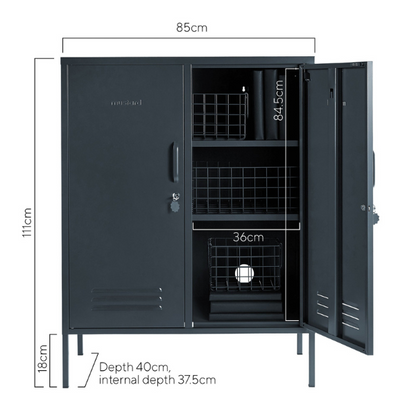 Mustard Made The Midi Storage Locker - Slate