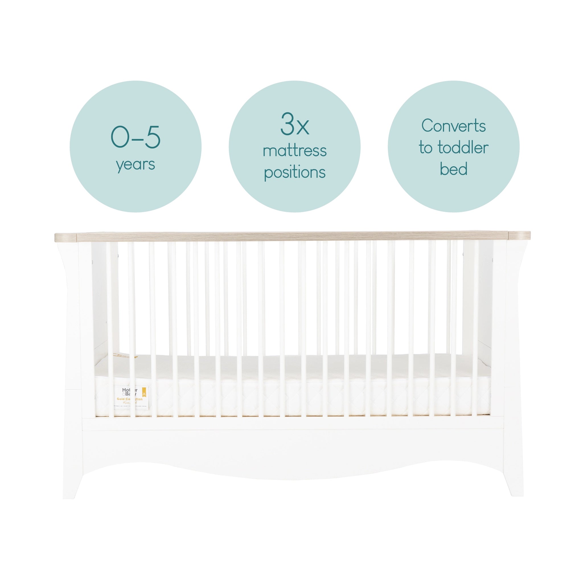 Scandiborn cot hot sale