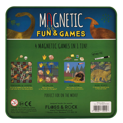 Floss & Rock Magnetic Fun & Games - Dinosaur
