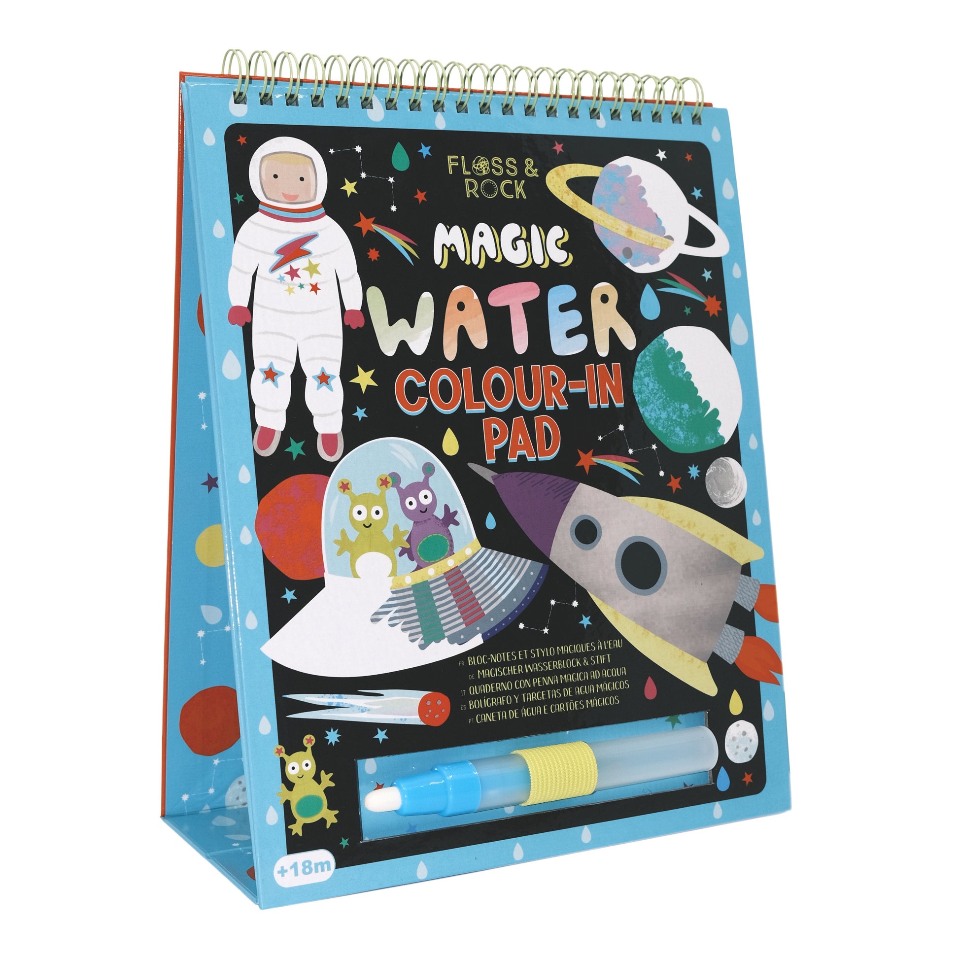 Floss & Rock Magic Colour Changing Watercard Easel and Pen