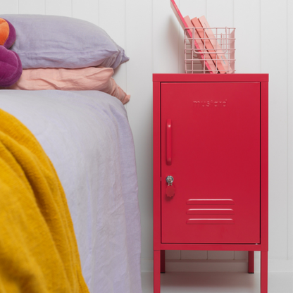 Mustard Made The Shorty Bedside Locker - Poppy