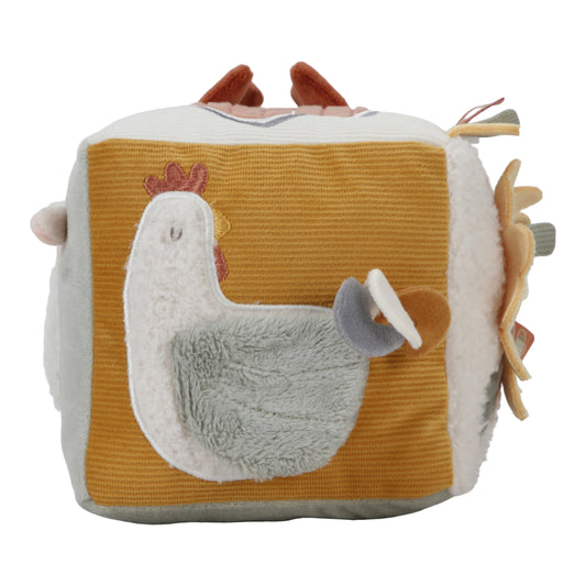 Little Dutch Soft Activity Cube - Little Farm