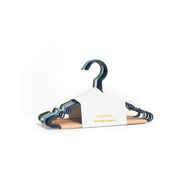 Mustard Made Kids Top Hangers 10 Pack - Winter