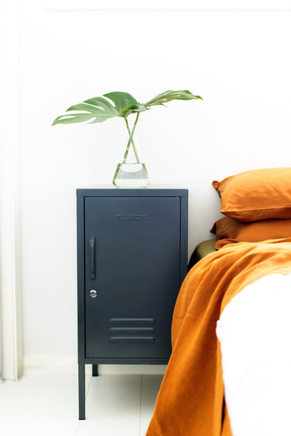 Mustard Made The Shorty Bedside Locker - Slate